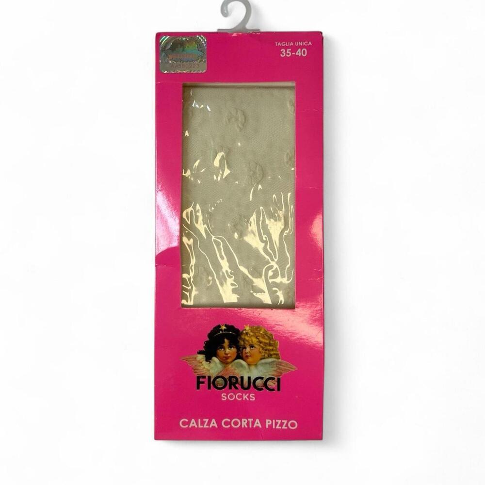 Vintage Fiorucci Lace Knee Socks